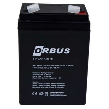 Orbus 4v 6ah Kuru tip Akü